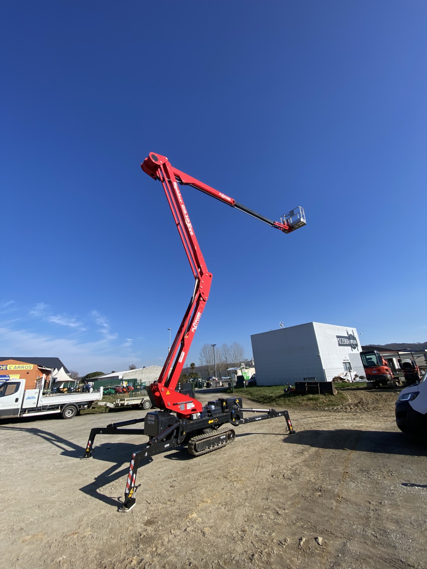 Nacelle araignée 22m